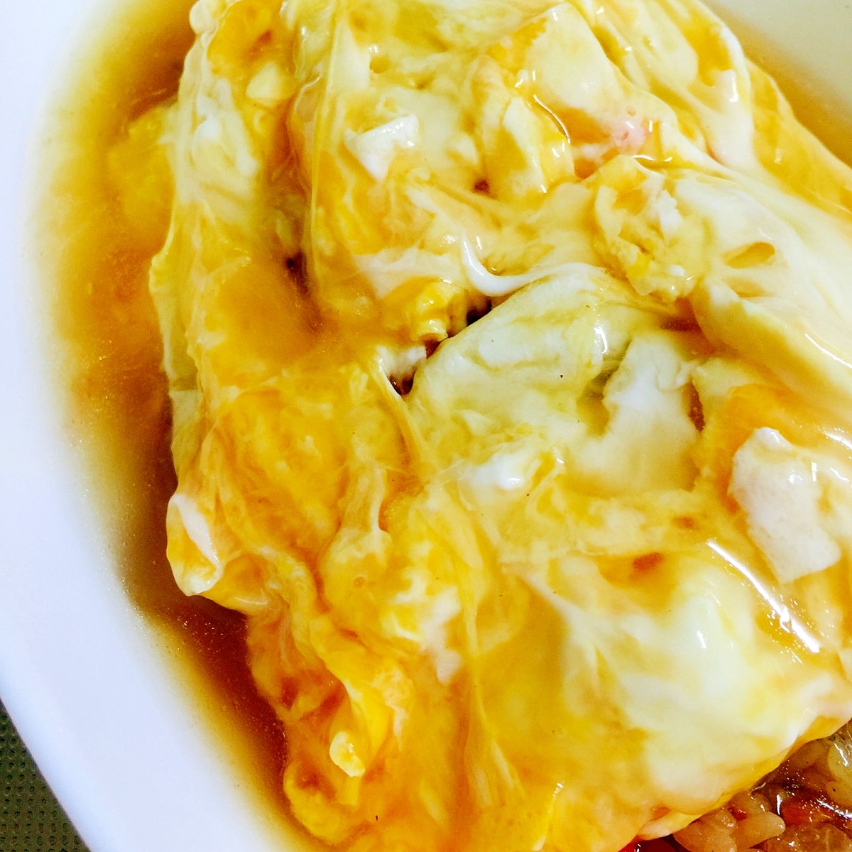 やみつき ふわとろっ 卵あんかけオムチャーハン レシピ 作り方 By Toytoy Saori05 楽天レシピ やみつき ふわとろっ 卵あんかけオムチャーハン レシピ 作り方 By Toytoy Saori05 楽天レシピ